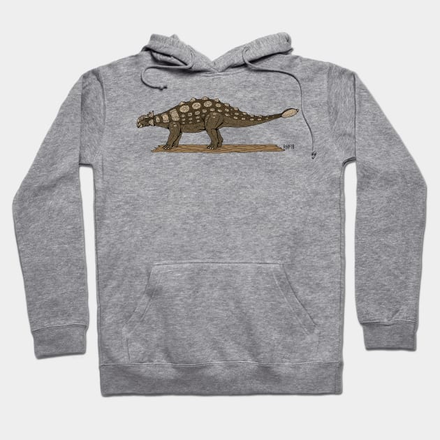 Ankylosaurus Hoodie by AzureLionProductions